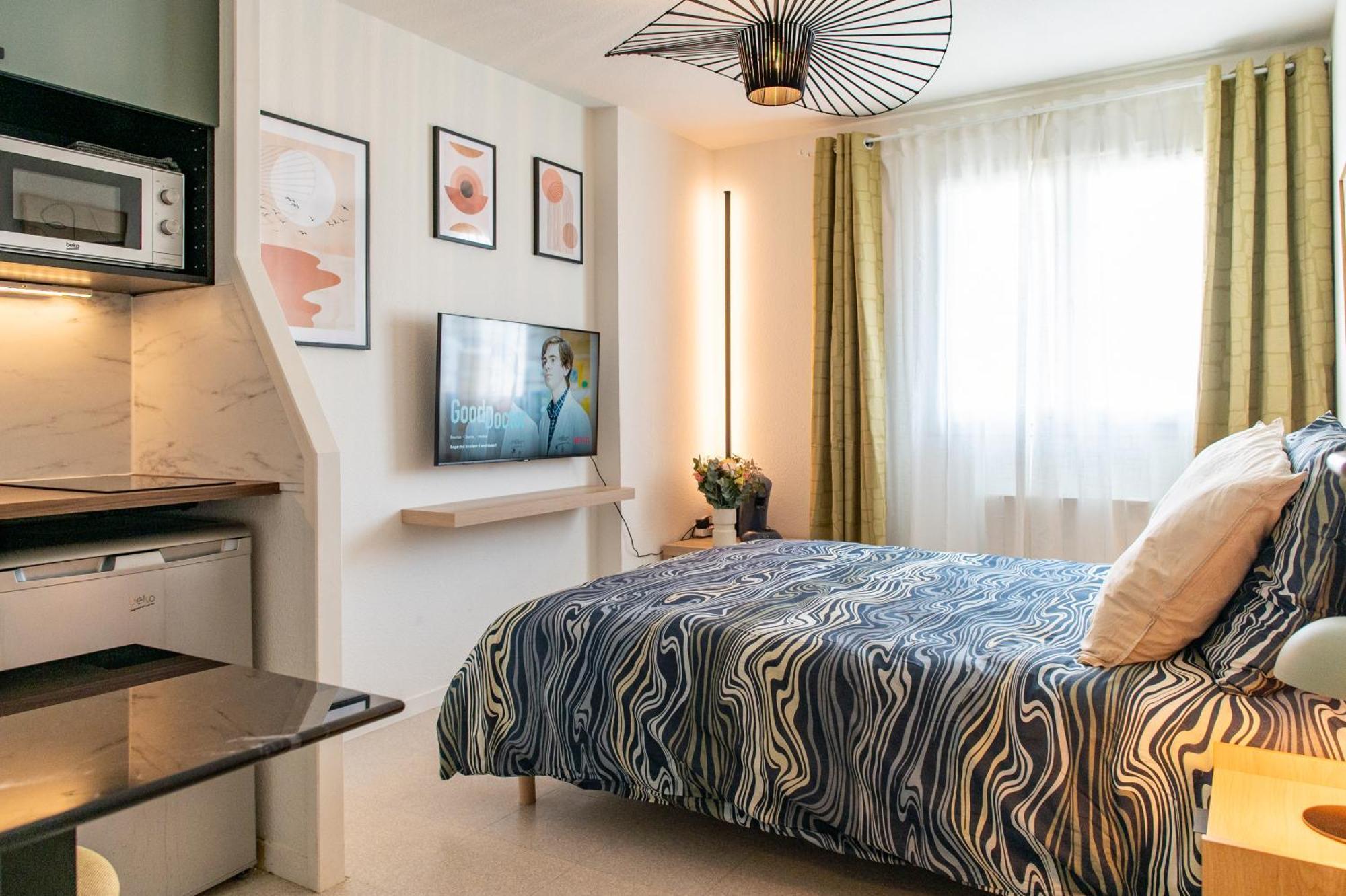 Villeurbanne Centre Appartement Meuble Bagian luar foto